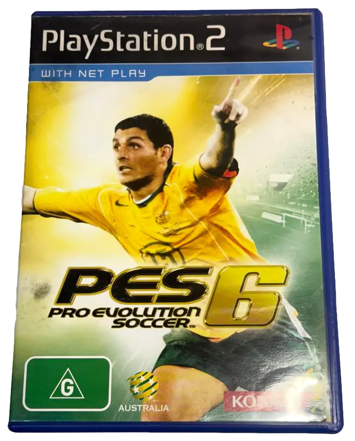 Pes 6 Pro Evolution Soccer Ps2 Pal *No Manual* (Preowned) 1