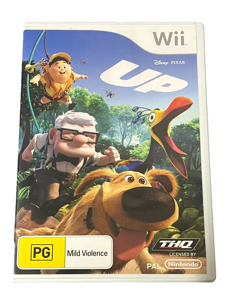 Up Disney Pixar Nintendo Wii Pal *Complete* (Preowned) 1