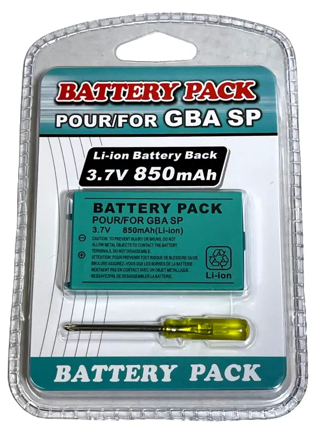 New Rechargeable Battery For Nintendo Gameboy Advance Sp Consoles Gba Sp 1