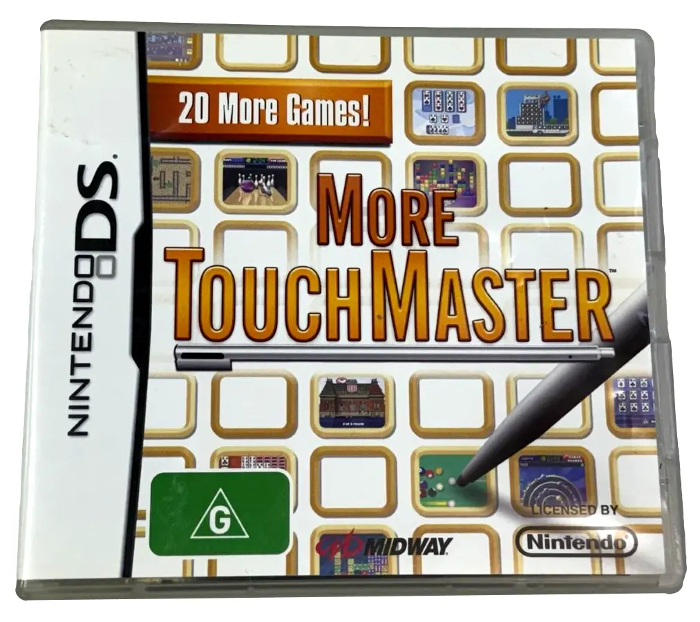 More Touch Master Ds 2Ds 3Ds Game *Complete* (Preowned) 1
