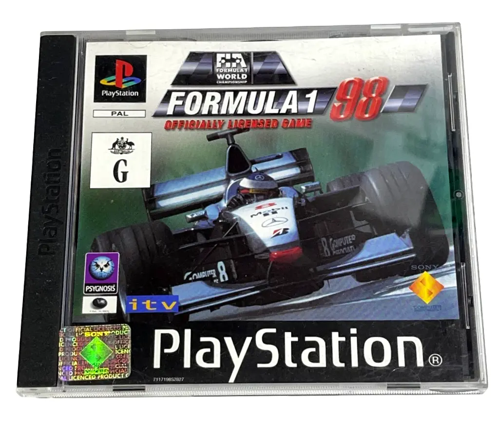 Formula 1 98 Ps1 Ps2 Ps3 Pal *No Manual* (Preowned) 1