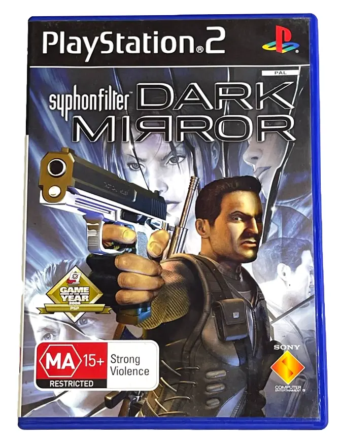 Syphon Filter Dark Mirror Ps2 Pal *Complete* (Preowned) 1