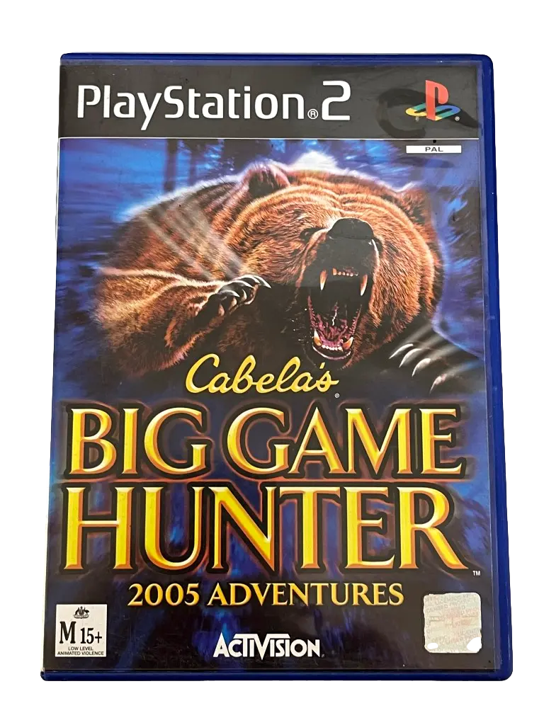 Cabela's Big Game Hunter 2005 Adventure Ps2 Pal *Complete* Playstation 2 (Refurbed) 1