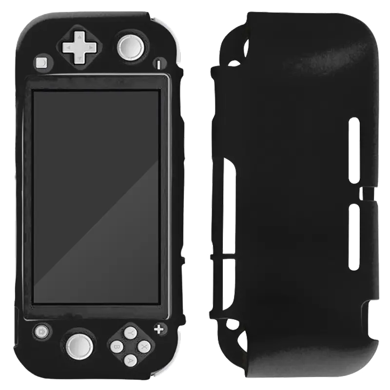 Full Silicone Cover For Switch Lite Console Skin Case Black 1