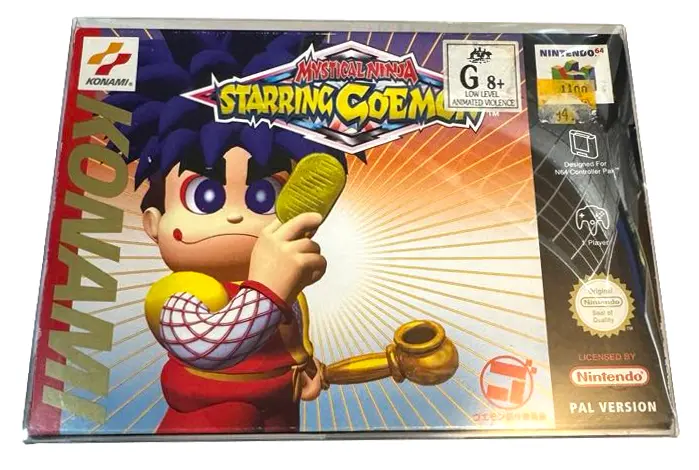 Mystical Ninja Starring Goeman Nintendo 64 N64 Boxed Pal *Complete* (Preowned) 2