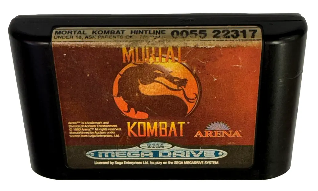 Mortal Kombat Sega Mega Drive *Cartridge Only* #2 (Preowned) 1