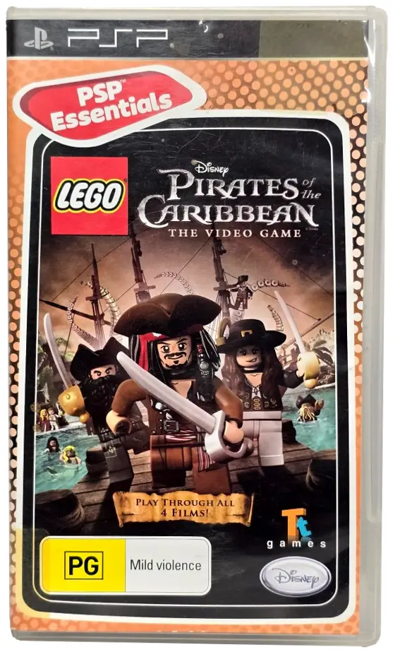 Lego Pirates Of The Caribbean The Video Game Sony Psp Game (Preowned) 1
