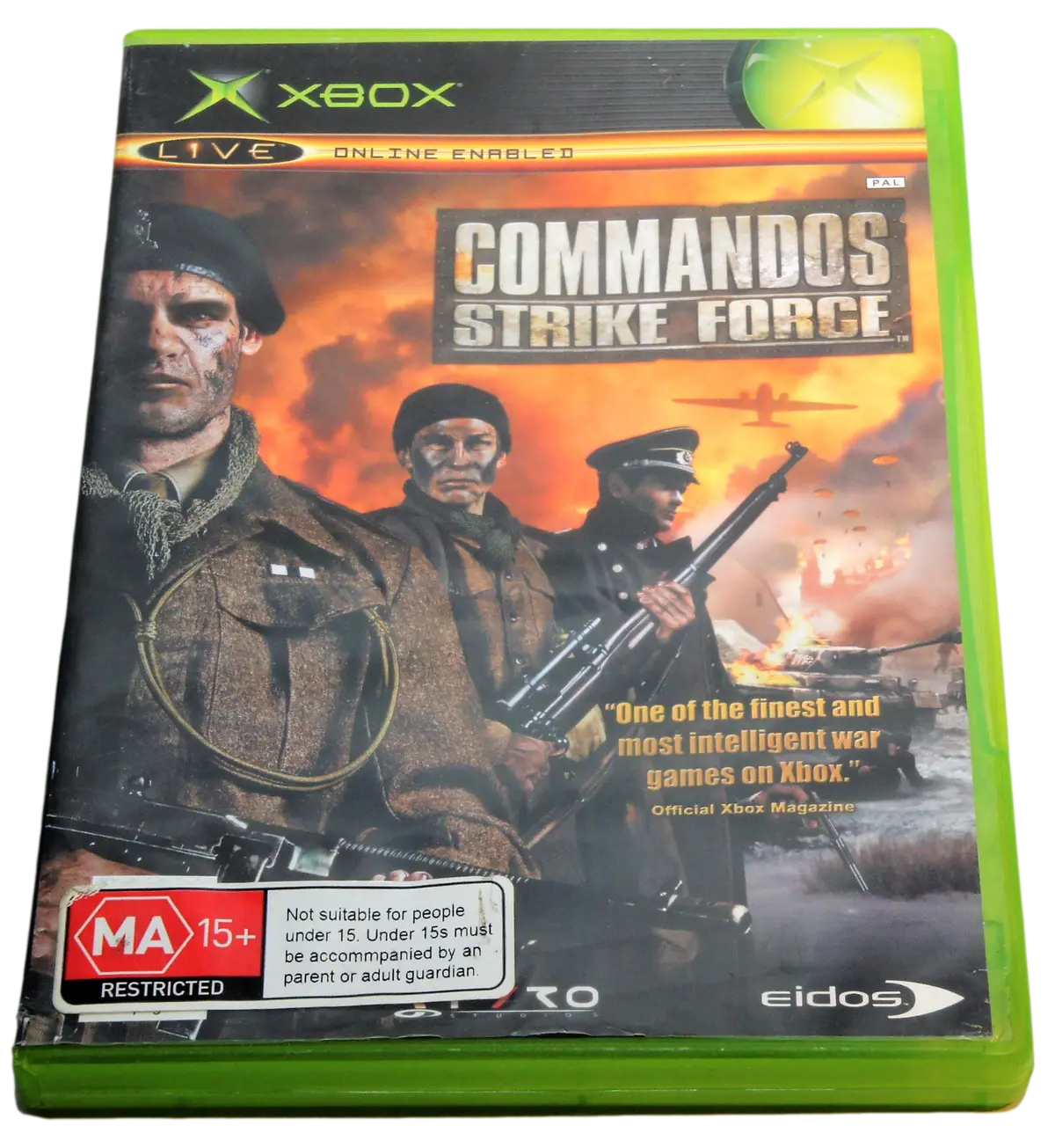Commandos Strike Force Xbox Original Pal *No Manual* (Preowned) 1