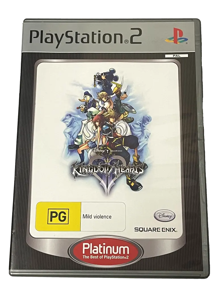 Kingdom Hearts Ii Ps2 (Platinum) Pal *Complete* (Preowned) 1