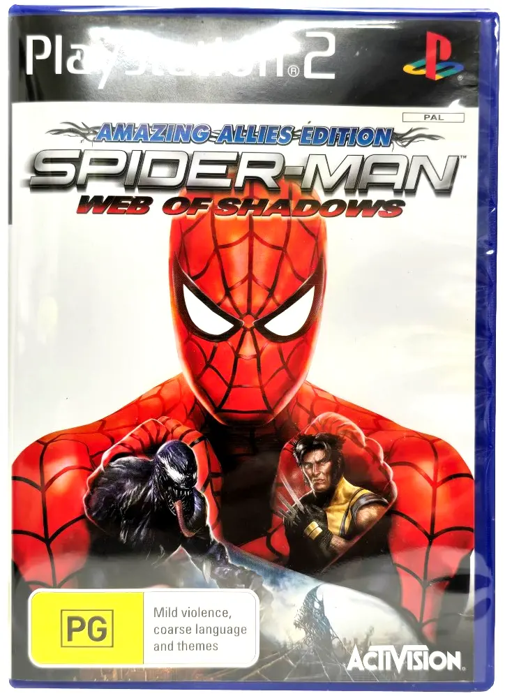 Spider-Man Web Of Shadows Amazing Allies Edition Ps2 Pal *Complete* (Pre-Owned) 1