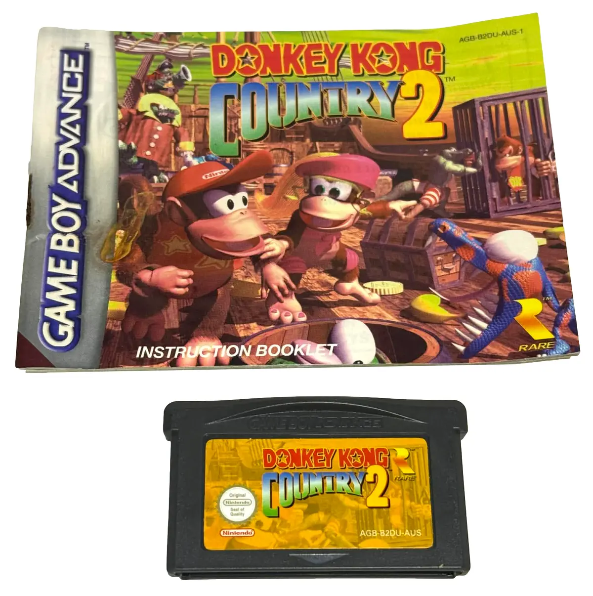 Donkey Kong Country 2 Nintendo Gba *Manual Included* (Preowned) 1