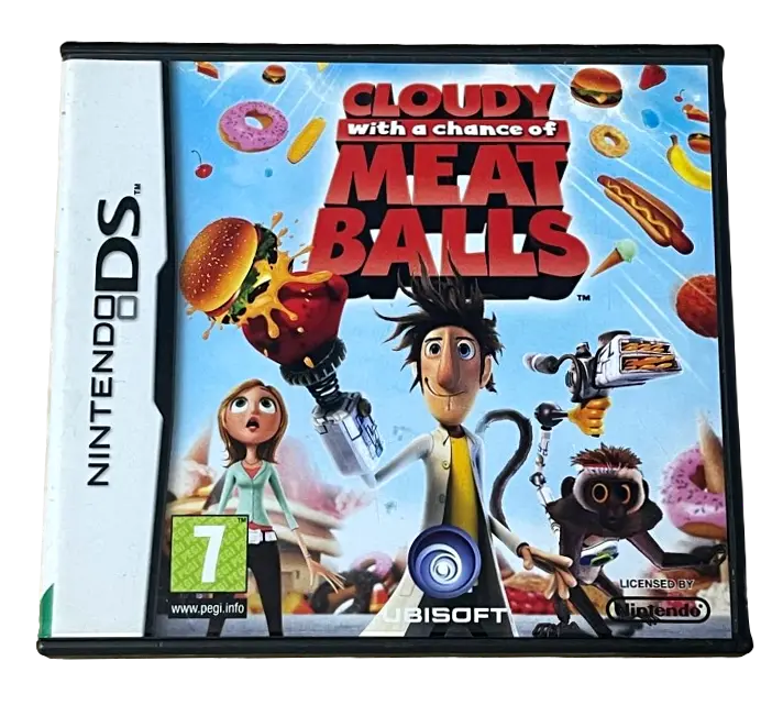 Cloudy With A Chance Of Meat Balls Nintendo Ds 2Ds 3Ds Game *Complete* (Pre-Owned) 1