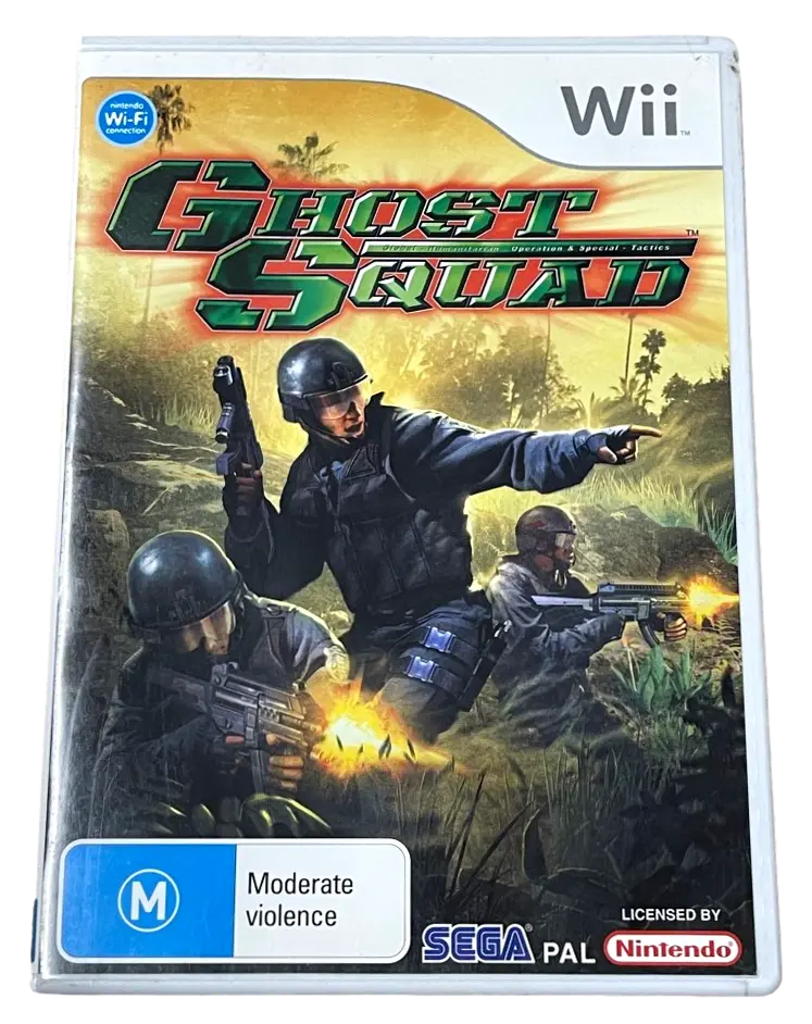 Ghost Squad Nintendo Wii Pal *Complete*  (Preowned) 1