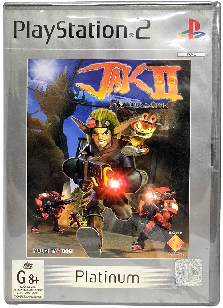 Jak Ii Renegade Ps2 Pal *Complete* Playstation 2 (Platinum) (Pre-Owned) 1