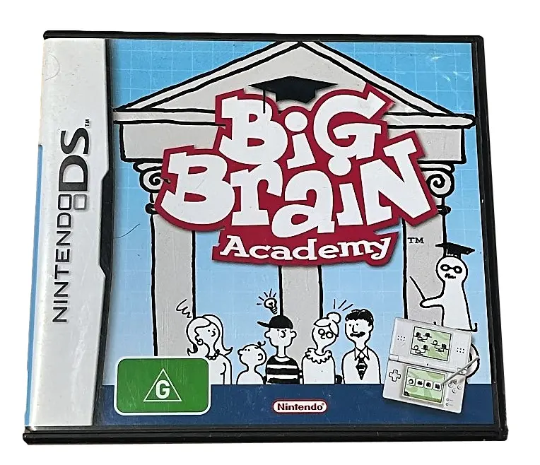 Big Brain Academy Nintendo Ds 2Ds 3Ds Game *Complete* (Preowned) 1