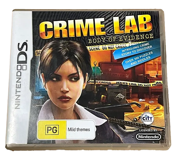 Crime Lab Body Of Evidence Ds 2Ds 3Ds Game *Complete* (Pre-Owned) 1