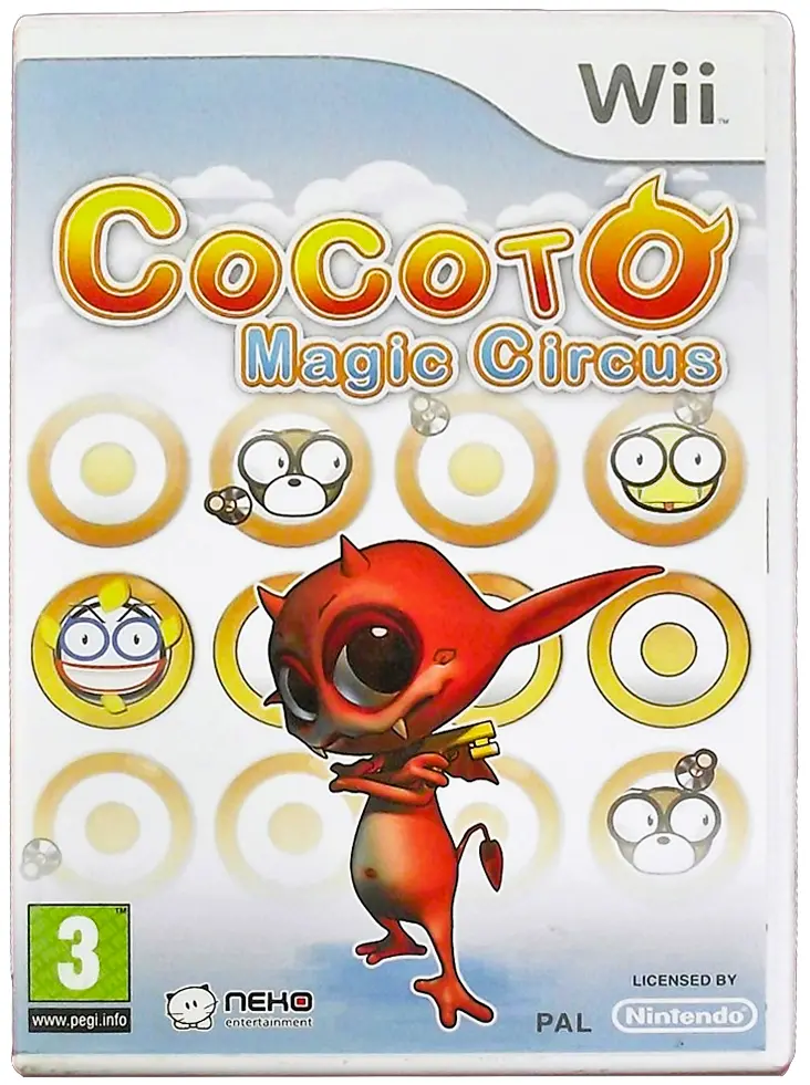Cocoto Magic Circus Nintendo Wii Pal *Complete* (Preowned) 1