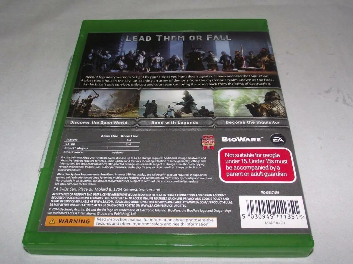Dragon Age Inquisition Microsoft Xbox One (Pre-Owned) 2