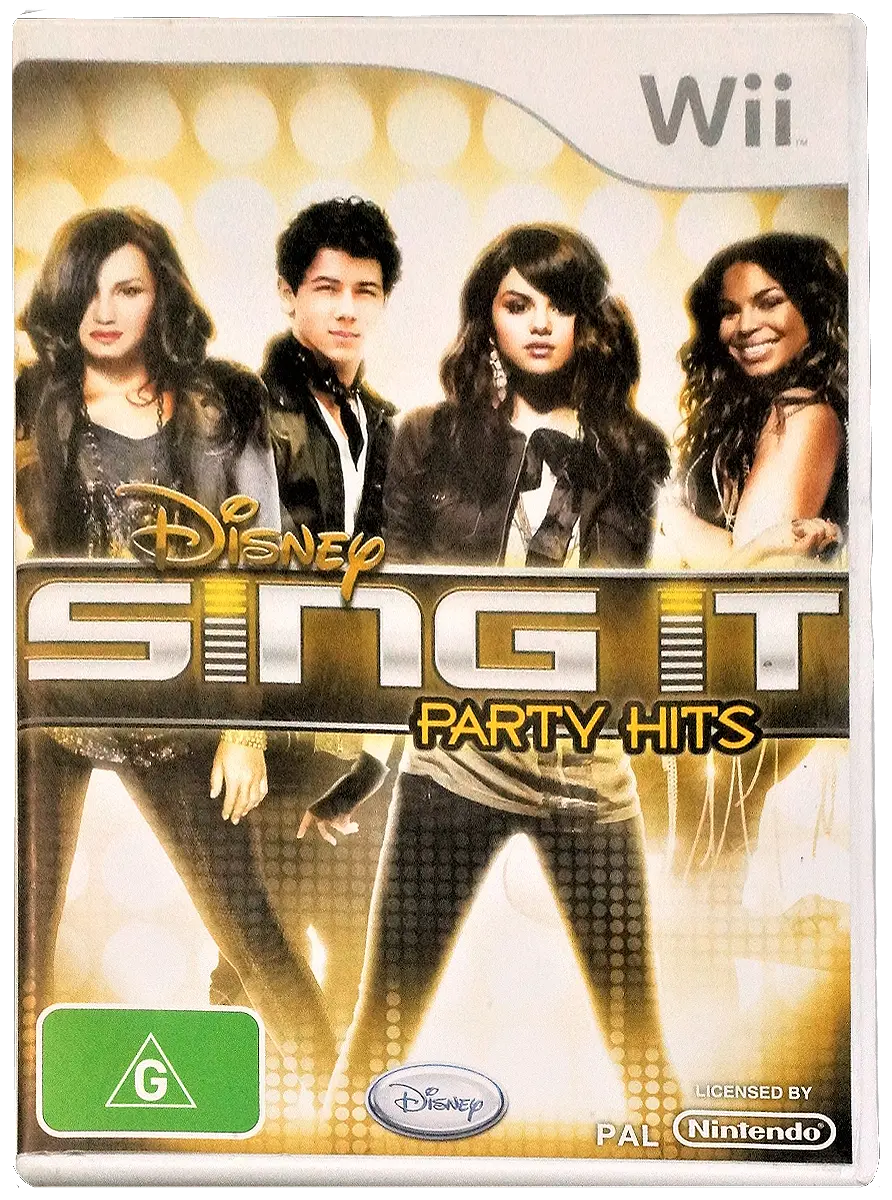 Disney Sing It Party Hits Nintendo Wii Pal *Complete* (Pre-Owned) 1