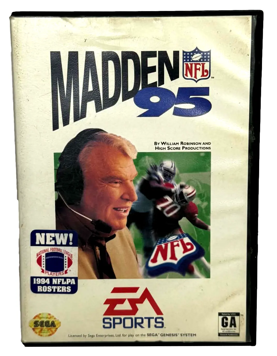 Nfl Madden 95 Sega Mega Drive *Complete* (Preowned) 2
