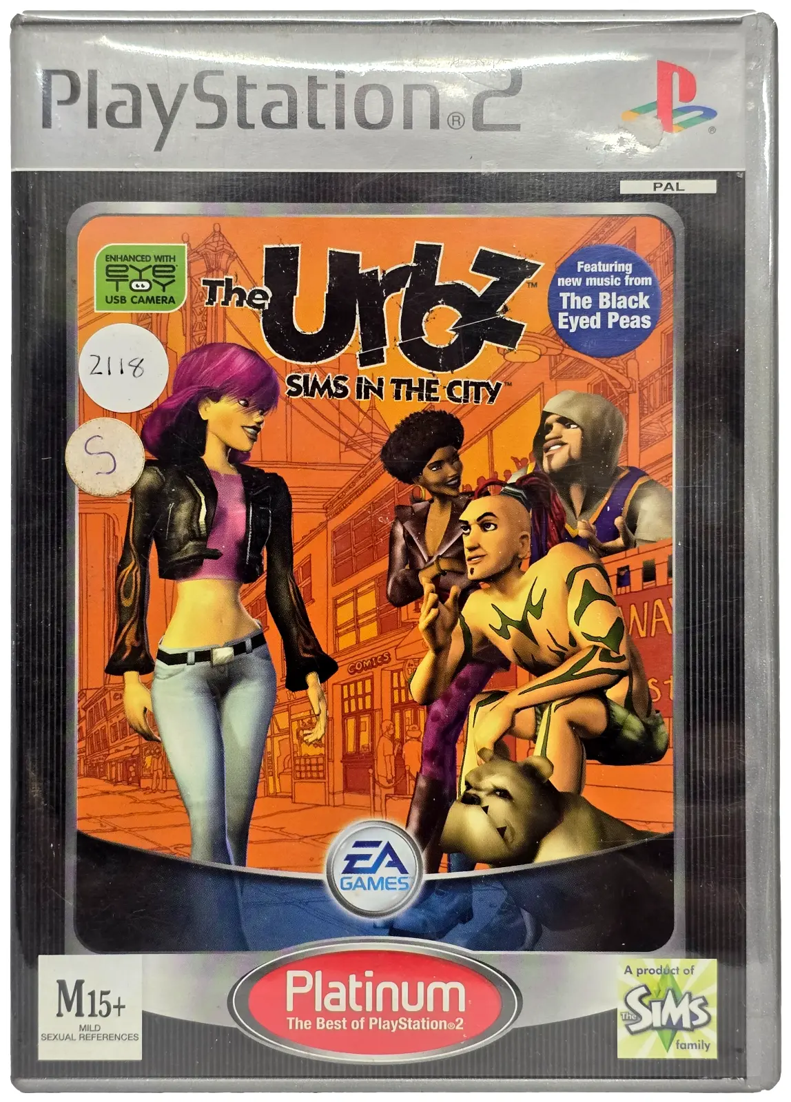 The Urbz Sims In The City (Platinum) Ps2 Pal *No Manual* (Preowned) 1