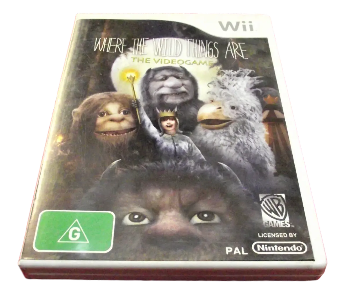 Where The Wild Things Are Nintendo Wii Pal *Complete*  (Preowned) 1