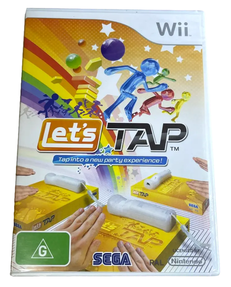Let's Tap Nintendo Wii Pal  *Factory Sealed* 1