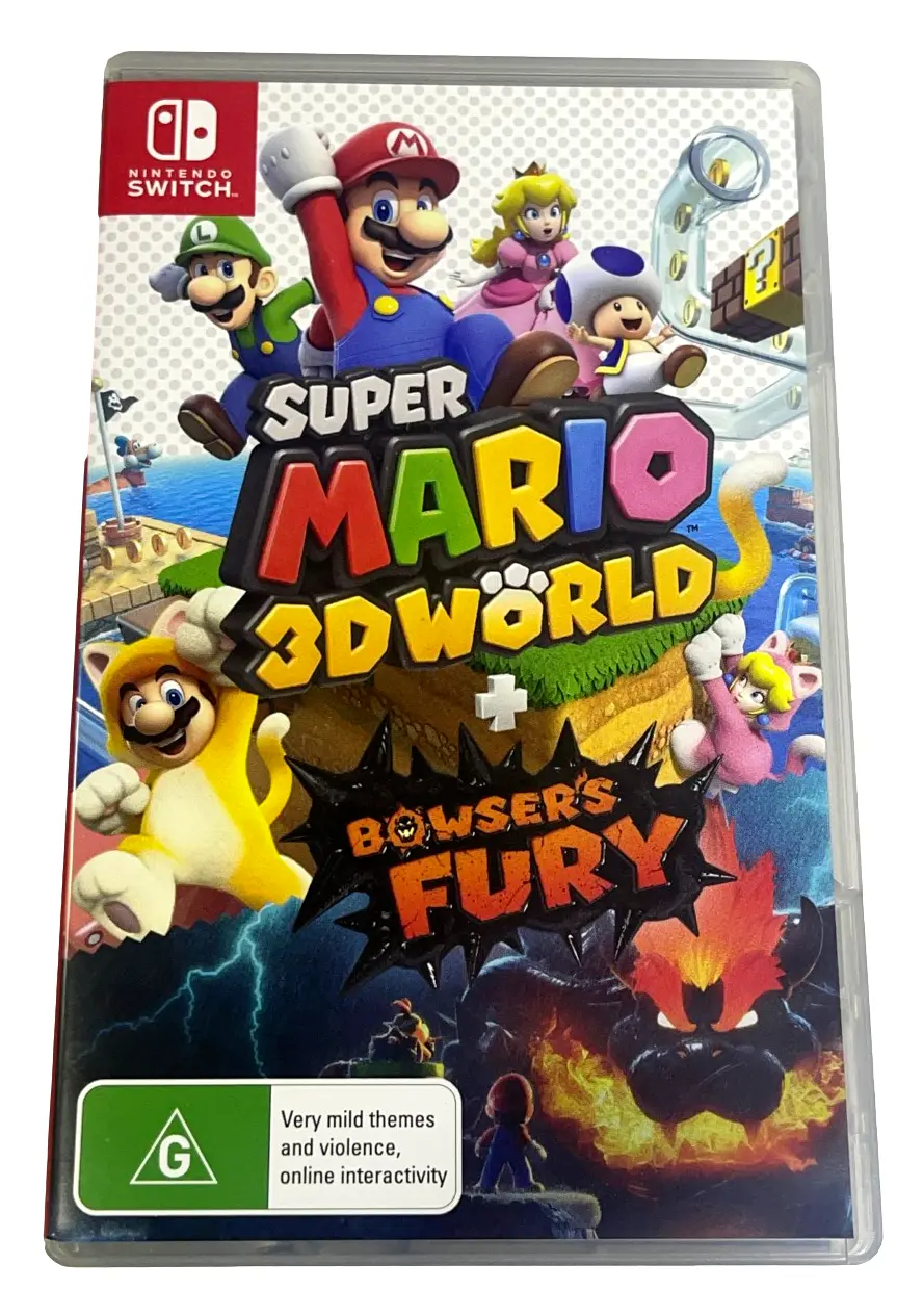 Super Mario 3D World + Bowser's Fury Nintendo Switch (Preowned) 1