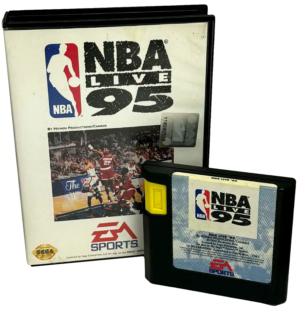 Nba Live 95 Sega Mega Drive *No Manual* (Preowned) 1
