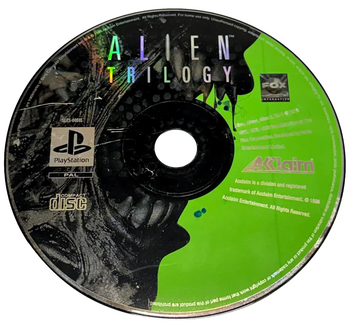 Alien Trilogy Ps1 Ps2 Ps3 Pal *Disc Only* (Preowned) 1
