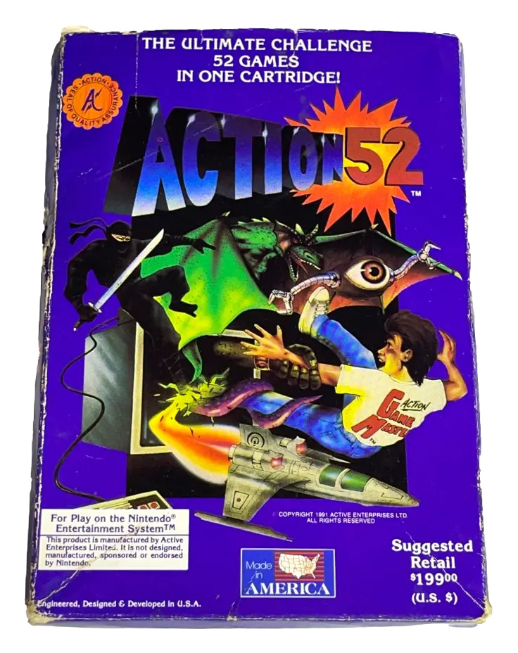 Action 52 Nintendo Nes Boxed (Preowned) 1