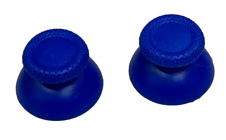 Pair Of Analog Thumbstick Caps Ps5 Playstation 5 Dual Sense Controller Joy Blue 1