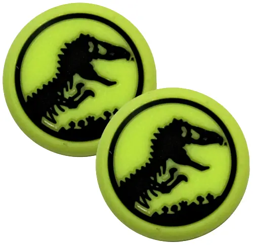 Thumb Grips X 2 For Ps4 Ps5 Xboxone Xbox Series X Toggle Cover Cap- Dinosaur 1