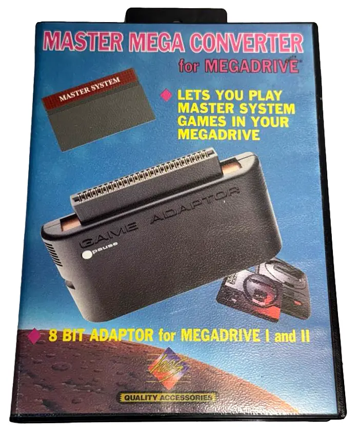 Master Mega Converter For Sega Mega Drive Adapter Hes (Preowned) 1