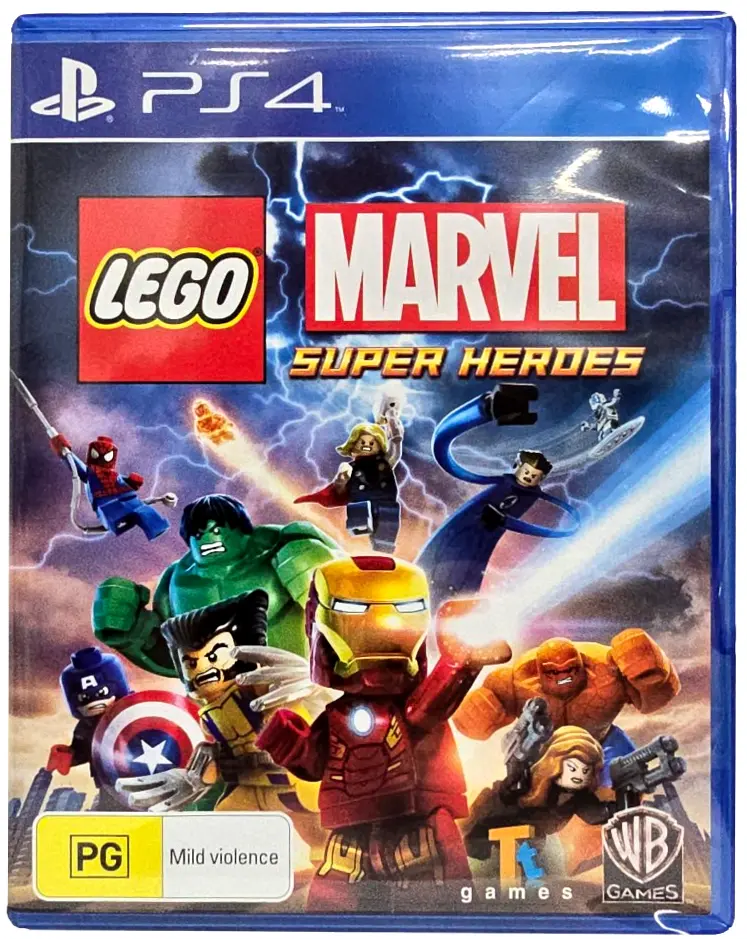Lego Marvel Super Heroes Playstation 4 Sony Ps4 (Preowned) 1