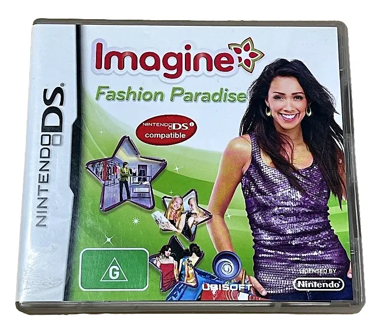 Imagine: Fashion Paradise  Nintendo Ds 2Ds 3Ds Game *Complete* (Preowned) 1
