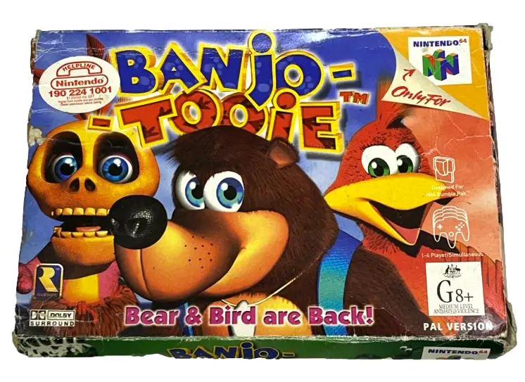 Banjo-Tooie Nintendo 64 N64 Boxed Pal *Complete* (Preowned) 1