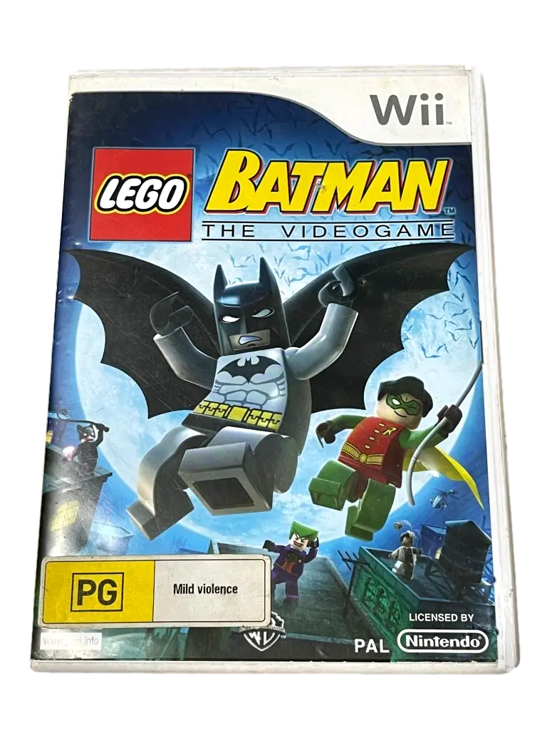 Lego Batman The Videogame Nintendo Wii Pal *No Manual* (Pre-Owned) 1