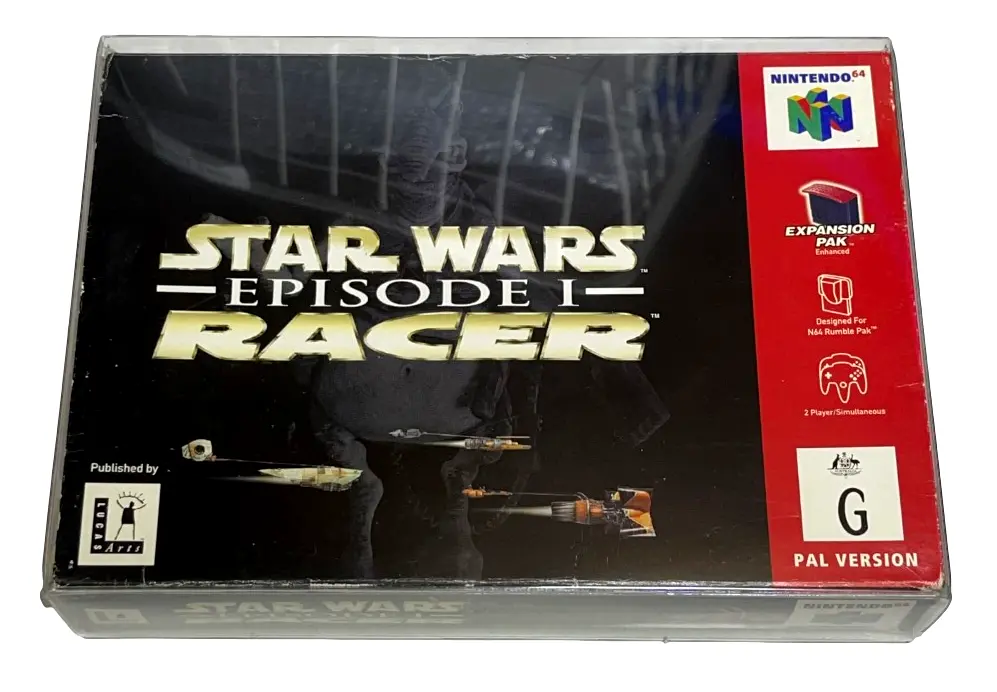 Star Wars Racer Episode 1 Nintendo 64 N64 Boxed Pal *Complete* #3 (Preowned) 1