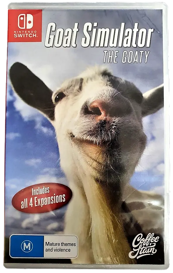 Goat Simulator The Goaty Nintendo Switch *Sealed* 1