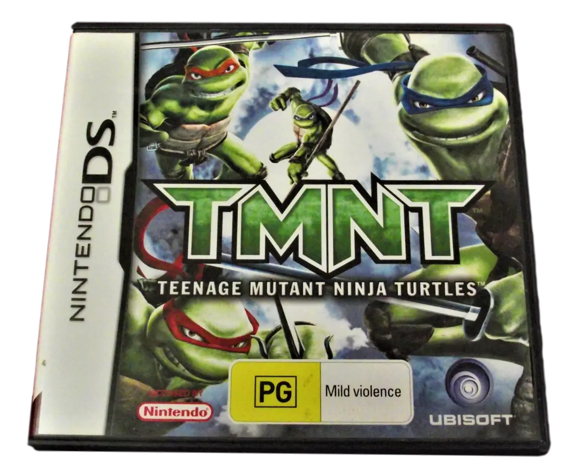 Tmnt Teenage Mutant Ninja Turtles Ds Ds 2Ds 3Ds Game *Complete* (Pre-Owned) 1