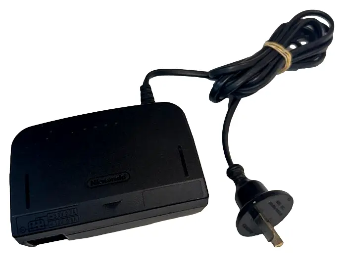 Genuine Official Nintendo 64 Power Supply Cord Cable 240V/Nus002 (Aus) N64 Pal (Preowned) 1