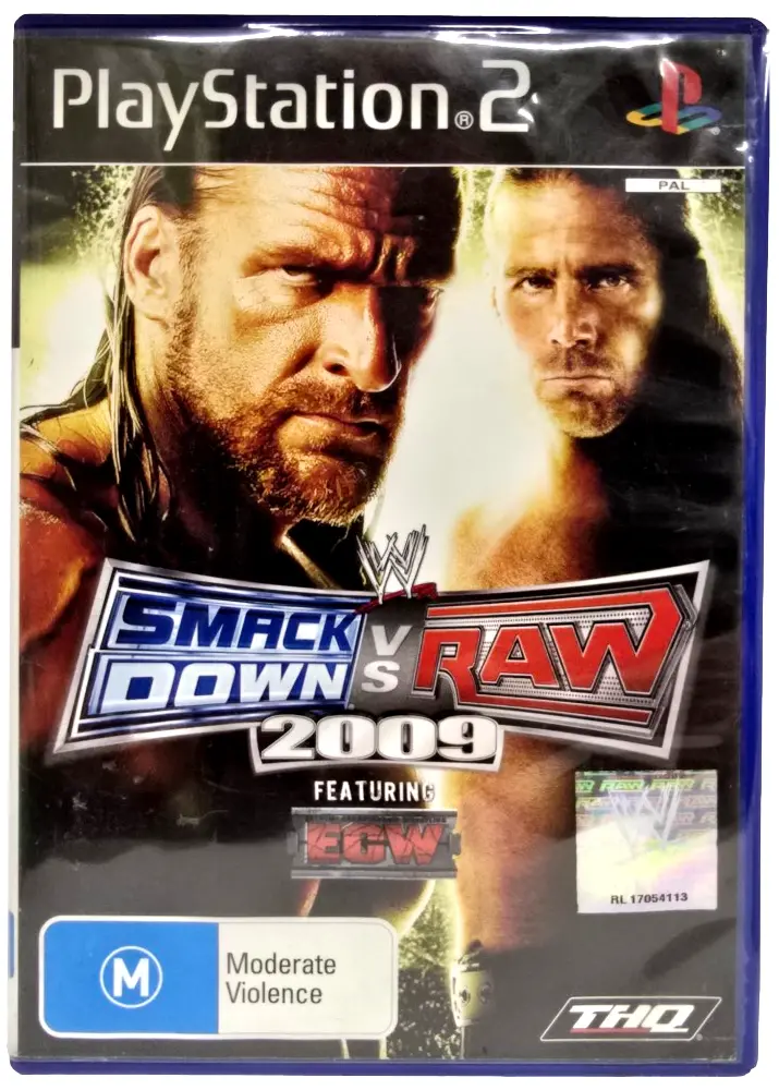 Smackdown Vs Raw 2009 Ps2 Pal *Complete* (Preowned) 1