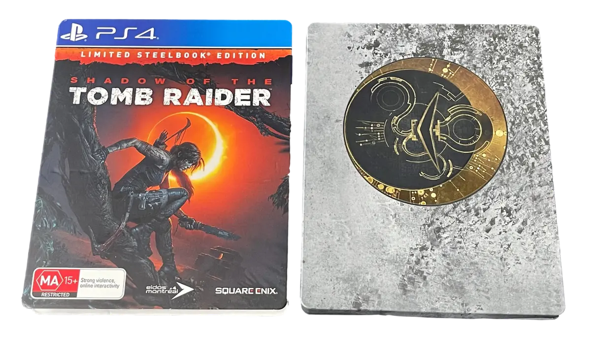 Shadow Of The Tomb Raider Sony Ps4 Steelbook (Preowned) 2