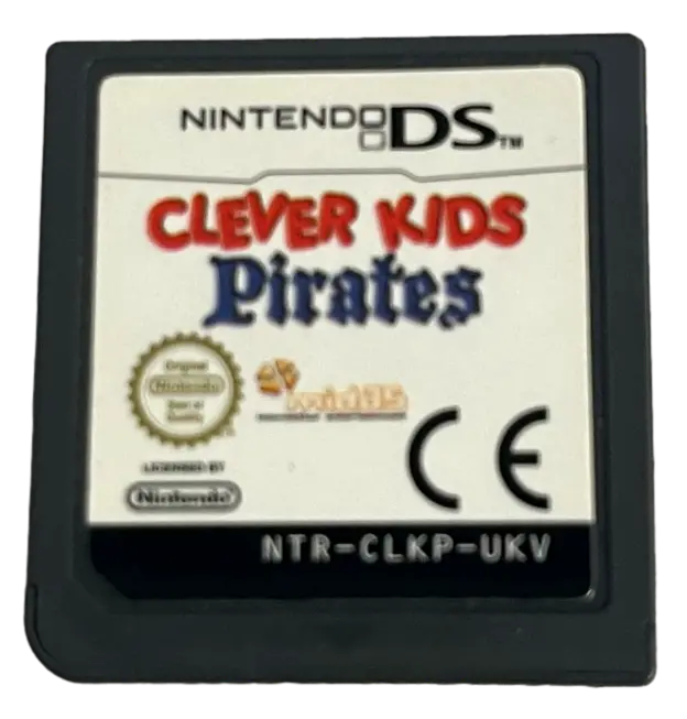 Pirates Clever Kids Nintendo Ds 2Ds 3Ds Game *Cartridge Only* (Pre-Owned) 1