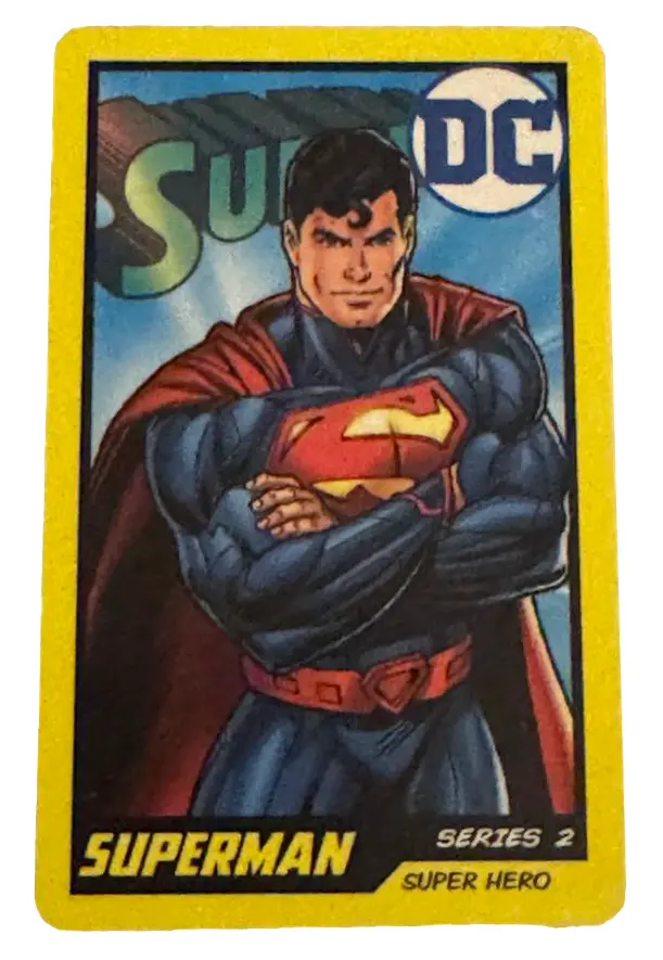 Dc Comics Coin Pusher Superman Card Rare Series 2 #002 - Timezone 1