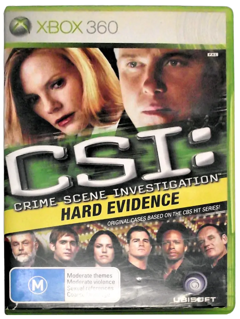 Csi Crime Scene Investigation Hard Evidence Xbox 360 Pal Xbox360 (Preowned) 1