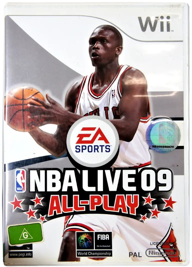 Nba Live 09 All-Play Nintendo Wii Pal *Complete*  (Preowned) 1