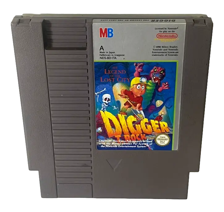 Digger T Rock Nintendo Nes Pal (Preowned) 1