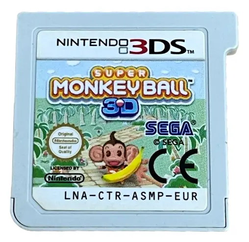 Super Monkey Ball 3D Nintendo 3Ds 2Ds (Cartridge Only) (Preowned) 1